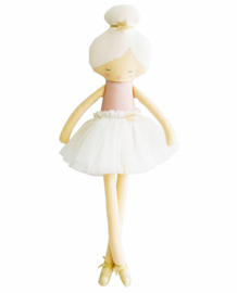 Alimrose Knuffelpop, Arabella Ballerina Pale Pink, 60 cm