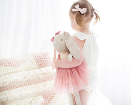 Alimrose Knuffel Konijn, Pearl Cuddle Bunny Blush, 55 cm