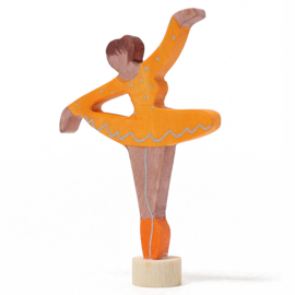 Grimm's Decoratiefiguur / Steker Ballerina, Oranje