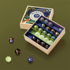 Billes & Co Knikkers in doosje, Mini Box Foret Magique/Magisch Bos, 25 stuks