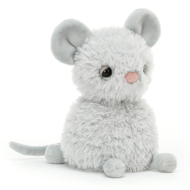 Jellycat Knuffel Muis, Nuzzables Mouse, 16cm