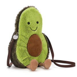 Jellycat Avocado Tasje, Amuseable Avocado Bag, 25cm