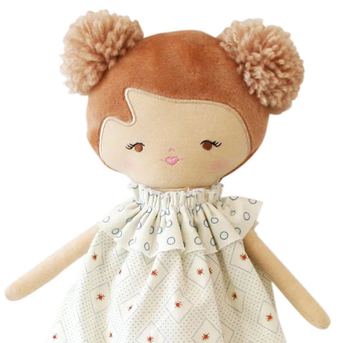 Alimrose Knuffelpop, Layla Blue Rose, 35 cm