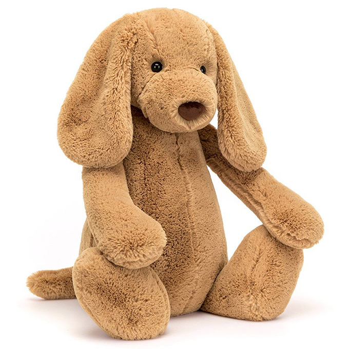 Jellycat Knuffel hond 67cm, Bashful Toffee Puppy Really Big