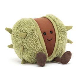 Jellycat Knuffel Kastanje, Amuseable Conker, 11cm