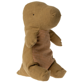 Maileg Knuffel Dino in Ei Medium, Gantosaurus in Egg Medium, Dark Ocher, 37cm