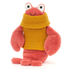 Jellycat Knuffel Kreeft, Cozy Crew Lobster, 21cm​