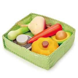Mandje met groenten - Tender Leaf Toys