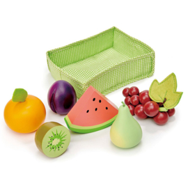 Mandje met fruit - Tender Leaf Toys