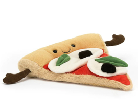 Jellycat Knuffel Pizza, Amuseable Slice of Pizza