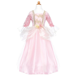 Prinsessenjurk Pink Rose Princess Dress, 5-6 jaar