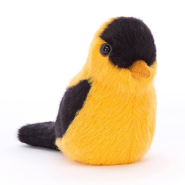 Jellycat Knuffel Vogel Goudsijs 10cm, Birdling Goldfinch