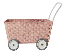 Olli Ella Poppenwagen Strolley Roze