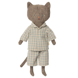 Maileg Knuffel Kat, Chatons, Kitten - Grey, 24 cm