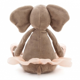 Jellycat Knuffel Olifant 33 cm, Dancing Darcey Elephant