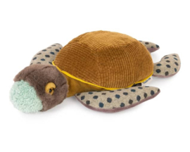 Moulin Roty Knuffel Schildpad Klein, 'Tout autour du monde'