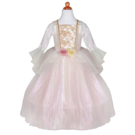 Prinsessenjurk Golden Rose Princess Dress, 5-6 jaar