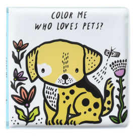Wee Gallery, Badboekje 'Color Me', Pets