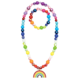 Regenboog Ketting en Armband, Double rainbow