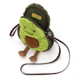 Jellycat Avocado Tasje, Amuseable Avocado Bag, 25cm