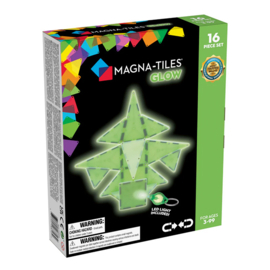 Magna-Tiles Magnetische tegels Glow in the dark  16 stuks