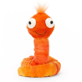 Jellycat Knuffel Worm, Winston Worm