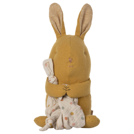 Maileg Muziekknuffel Konijn met knuffeldoekje, Lullaby friends, 32cm, Bunny