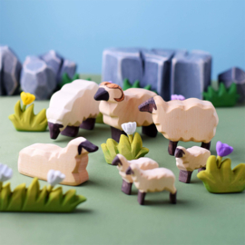 Bumbu Toys Houten Schapen familie