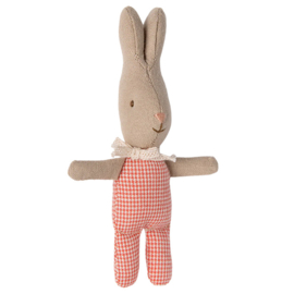 Maileg konijn My Rabbit, Red Check, 11 cm