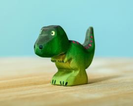 Bumbu Toys Houten Dinosaurus T-Rex met jong