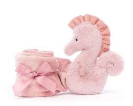 Jellycat Knuffeldoekje Zeepaardje, Sienna Seahorse Soother