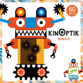 Djeco KINOPTIK Bouw en Animatie Set, Robots