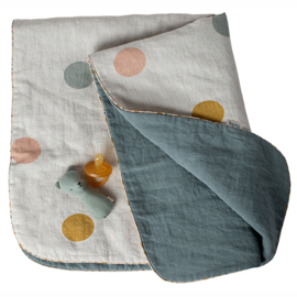 Maileg Baby Deken, Blanket - Green, 90 x 65 cm