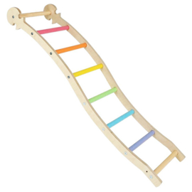Triclimb SET - Klimdriehoek + Ladder. Pastel