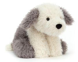 Jellycat Knuffel Pup 24cm, Curvie Sheep Dog