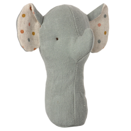 Maileg Rammelaar Olifant, Lullaby friends, Elephant rattle, 13 cm