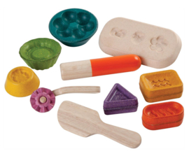 Plan Toys Boetseerset Gebakjes, Pastry Dough Set