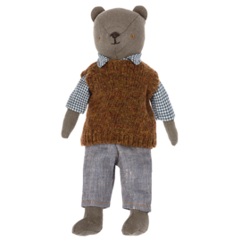 Maileg Kledingset Shirt met Pullover en Broek voor Teddy Dad, 25cm