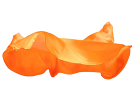 Sarah's Silks Speelzijde, Oranje, 89 x 89 cm