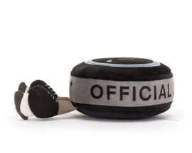 Jellycat Knuffel Ijshockey Puck, Amuseables Sports Ice Hockey Puck, 12cm