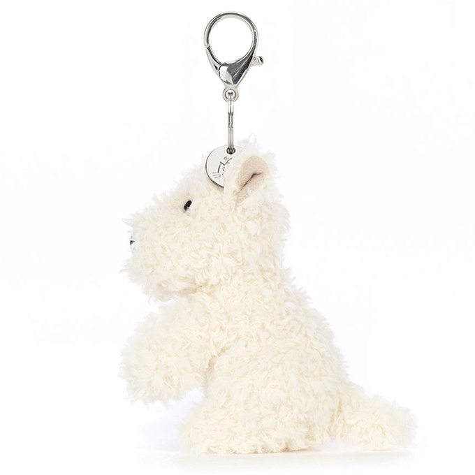Jellycat Sleutelhanger Schotse Terriër, Munro Scottie Dog Bag Charm