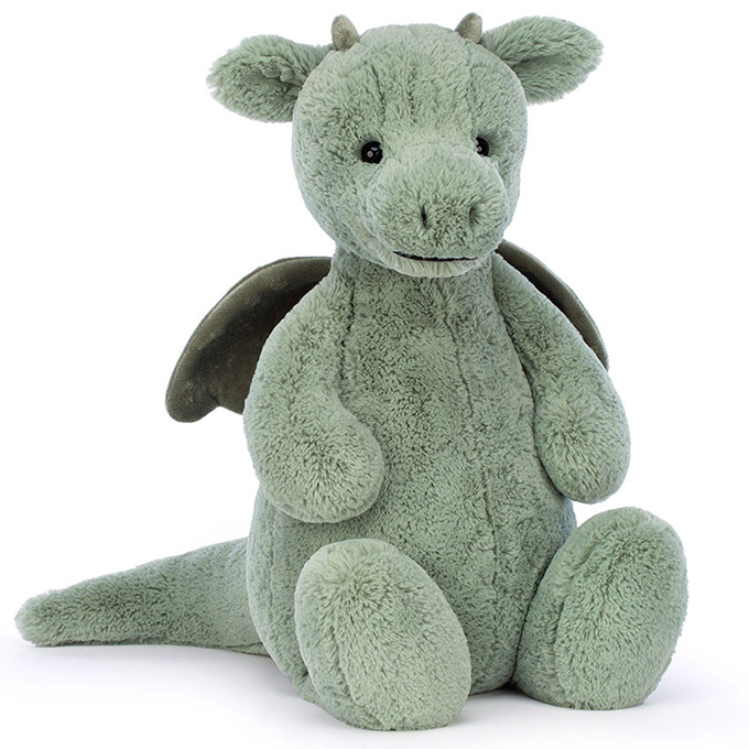 Jellycat Knuffel Draak 67cm, Bashful Dragon Really Big