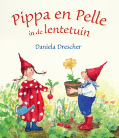 Pippa en Pelle in de lentetuin kartonboekje - Daniela Drescher - Christofoor​