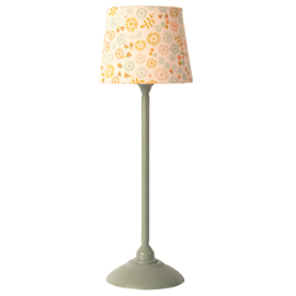 Maileg Schemerlamp, Miniature floor lamp - Mint 22cm