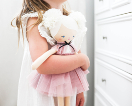 Alimrose Knuffelpop, Celine Doll - Blush, 50 cm