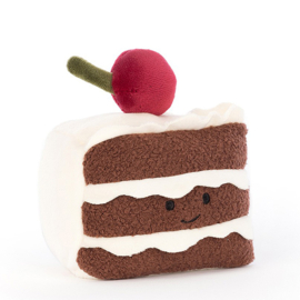 Jellycat Knuffel Taartje, Pretty Patisserie Gateaux, 8cm