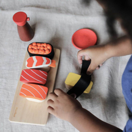 Plan Toys Houten Sushi Set, 15-delig