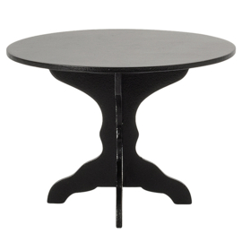 Maileg houten tafeltje ovaal, Miniature coffee table, hoogte 9cm