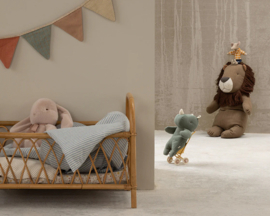 Maileg Knuffel Neushoorn Safari Friends Rhino Small, Pine