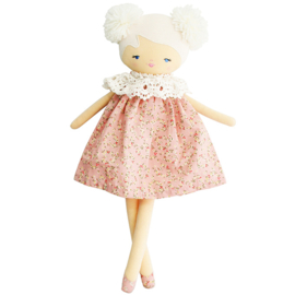 Alimrose Knuffelpop, Aggie Doll Posy Heart, 45 cm